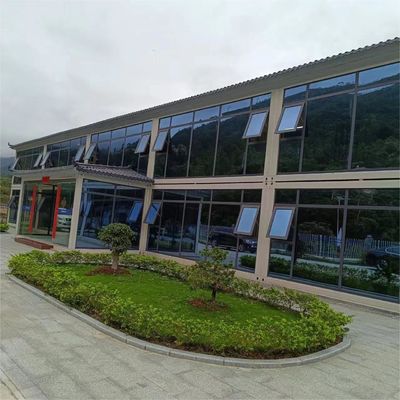 Modern Design Light Steel Structure Frame Office Container House for Removable Office