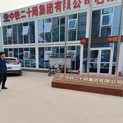 Modern Design Light Steel Structure Frame Office Container House for Removable Office