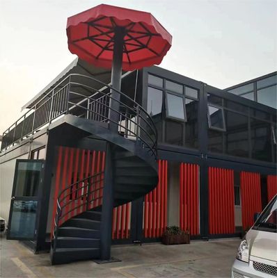 Simple Container Mobile House for Office and Apartment Integrated Design