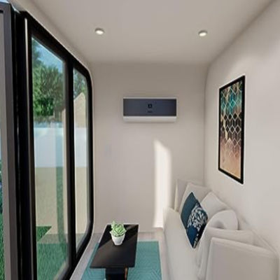 Galvanized Steel Frame Modern Container House for Garden Pod Capsule and Apple Cabin