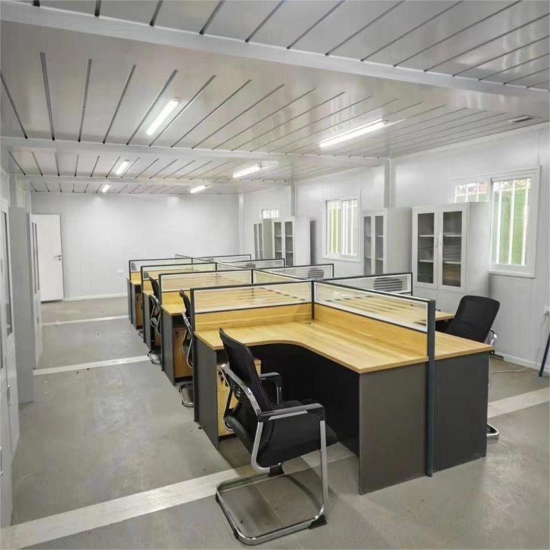 Simple Container Mobile House for Office and Apartment Integrated Design