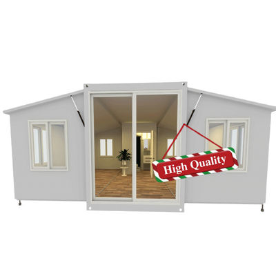 Prefabricado Luxury Living Container House Extensible Estrutura de aço Quadro Soldado