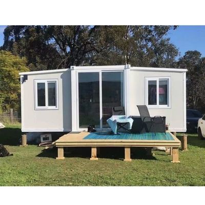 Modular dobrável 20ft 40ft casa de contêineres expansível para villa 5800 * 6400 * 2530mm